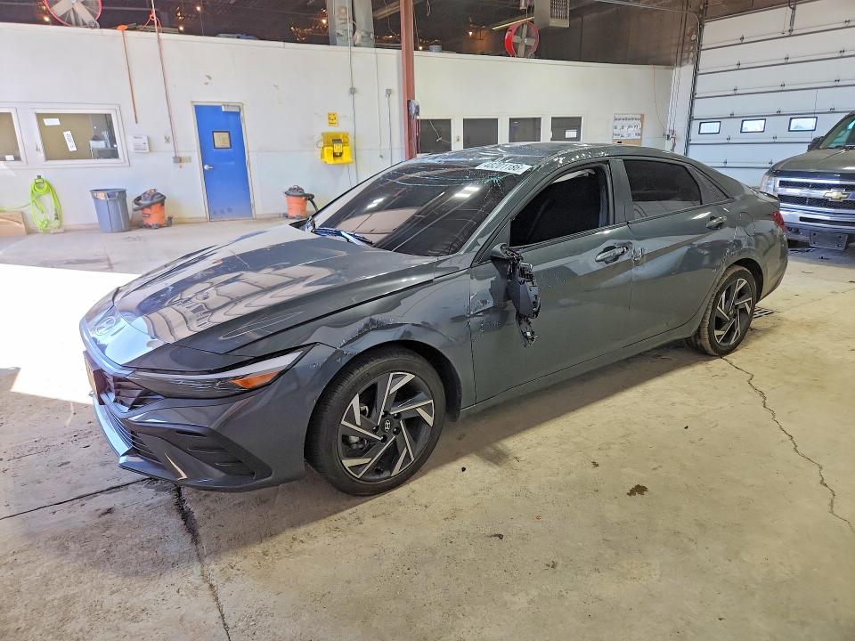 2025 Hyundai Elantra VIN KMHLM4DG7SU014498 COPART salvage auction — ALL OVER, Id - Salvage Certificate Of Title, sold $4,050 on 2026-07-14 (photo 1)
