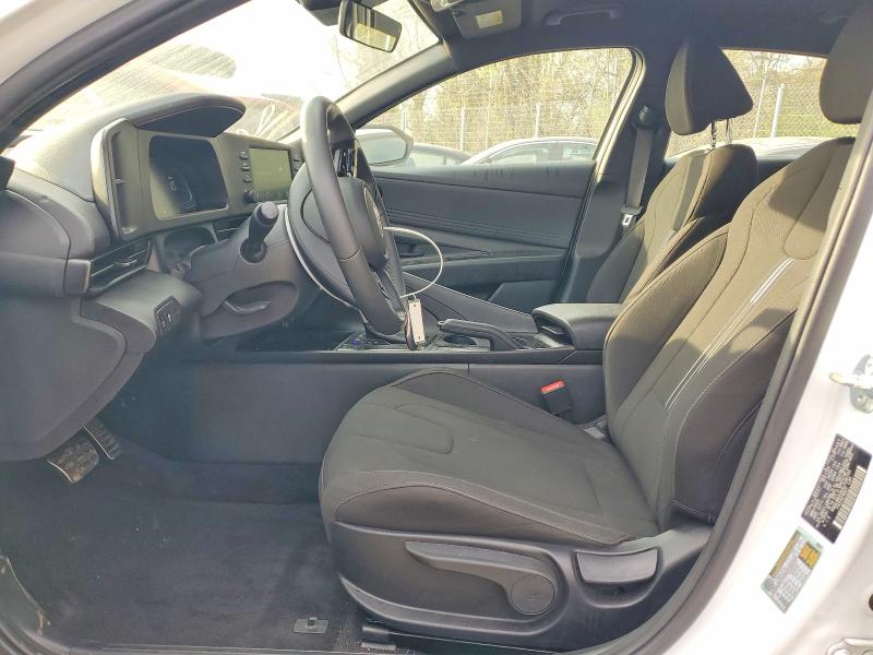 2025 Hyundai Elantra VIN KMHLM4DG6SU998789 COPART salvage auction — FRONT END, Md - Cert Of Salvage > 75% Damage, sold $3,600 on 2026-07-28 (photo 7)