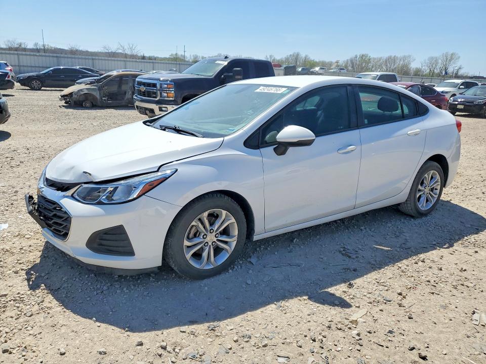 2019 Chevrolet Cruze VIN 1G1BC5SM7K7109653 COPART salvage auction — SIDE, Mo - Salvage Certificate Of Title, sold $2,150 on 2026-07-09 (photo 1)