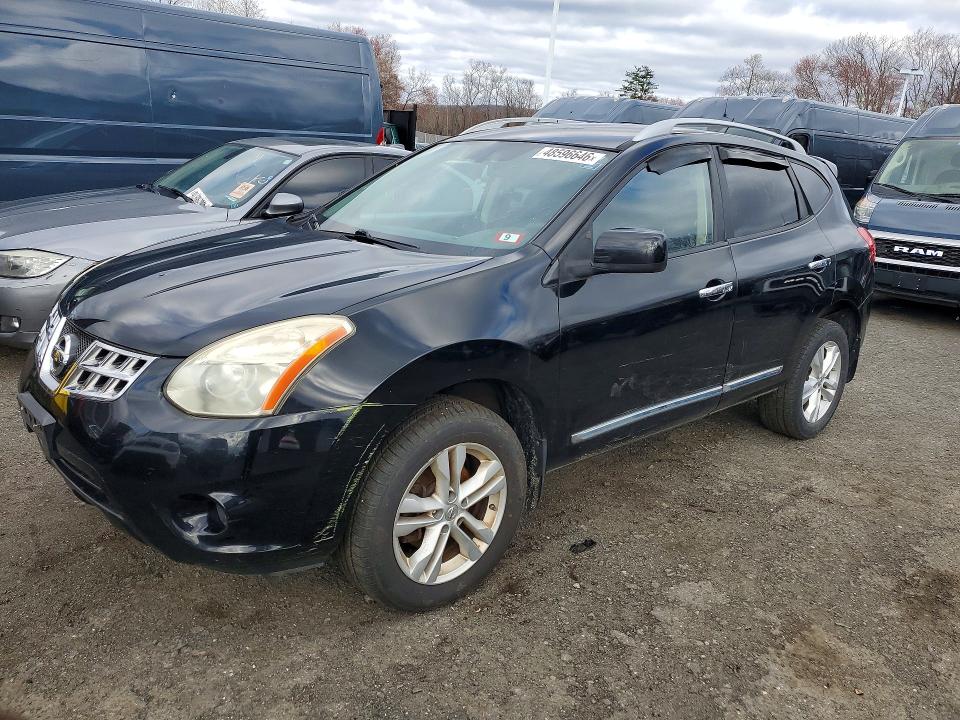 2012 Nissan Rogue sport VIN JN8AS5MV3CW386128 COPART salvage auction — SIDE, Nh - Certificate Of Title, sold $1,200 on 2026-07-24 (photo 1)