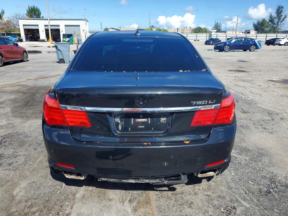 2012 BMW 7er VIN WBAKC8C57CC437645 COPART salvage auction — PARTIAL REPAIR, Fl - Cert Of Title-Rebuilt, sold $400 on 2026-07-15 (photo 6)