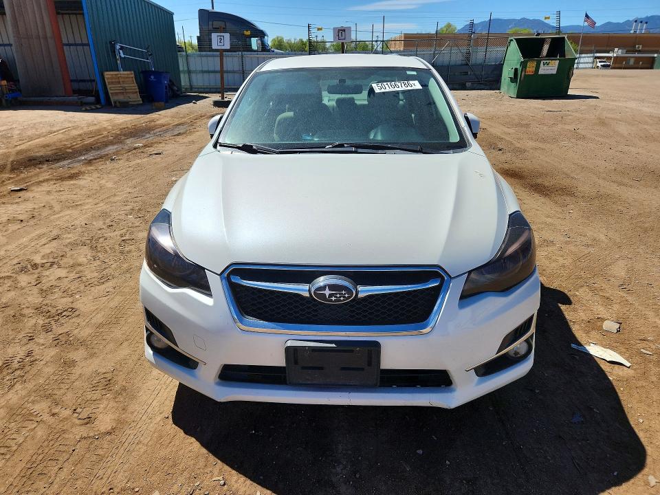 2015 Subaru Impreza VIN JF1GJAC61FH018878 COPART salvage auction — REAR END, Id - Salvage Certificate Of Title, sold $2,350 on 2026-07-27 (photo 5)