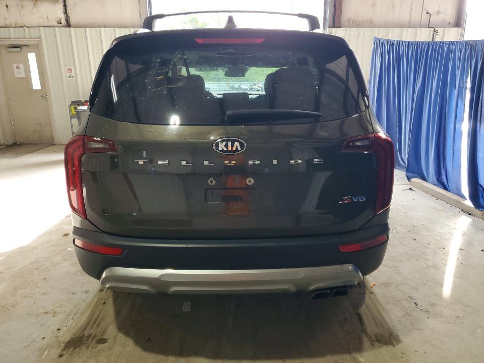 2021 Kia Telluride VIN 5XYP64HC1MG143526 COPART salvage auction — SIDE, Pa - Cert Of Title (P), sold $10,800 on 2026-07-30 (photo 6)