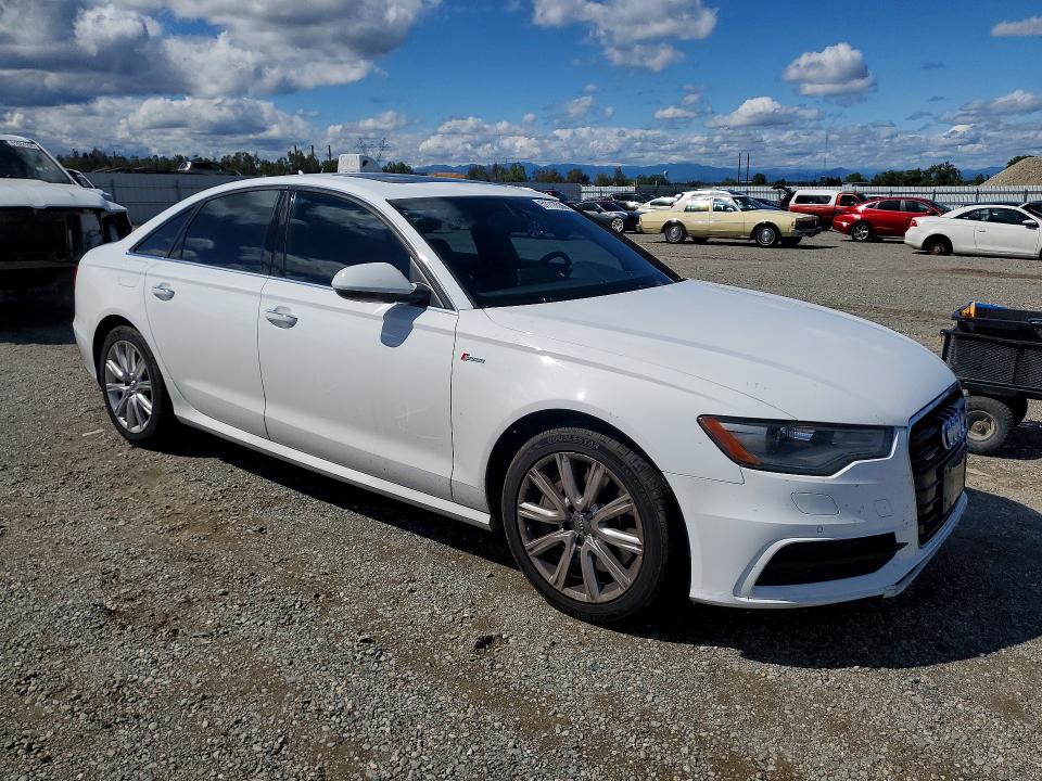 2015 Audi A6 VIN WAUFGAFC6FN013941 COPART salvage auction — MECHANICAL, Mt - Dis/Dlr/Exp Only Clean Title, sold $775 on 2026-07-10 (photo 4)