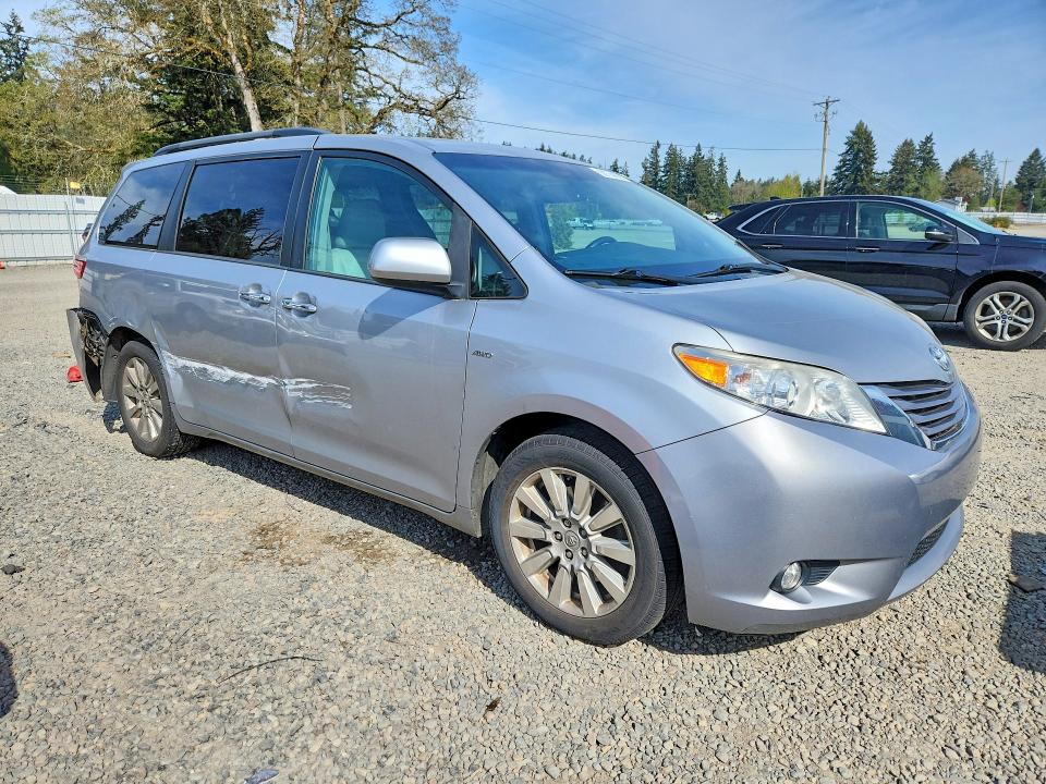 2017 Toyota VIN 5TDDZ3DC6HS181336 COPART salvage auction — SIDE, Wa - Bill Of Sale, sold $6,800 on 2026-07-02 (photo 4)