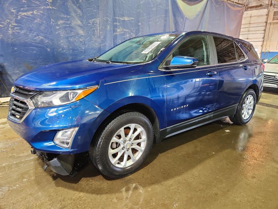 2021 Chevrolet Equinox VIN 2GNAXKEV3M6156330 COPART salvage auction — FRONT END, Mi - Certificate Of Title, sold $1,550 on 2026-07-09 (photo 1)