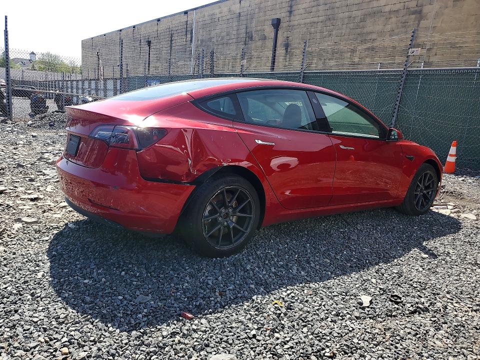 2023 Tesla Model 3 VIN 5YJ3E1EA4PF664139 COPART salvage auction — FRONT END, S1 - Salvage Title, sold $4,500 on 2026-07-09 (photo 3)