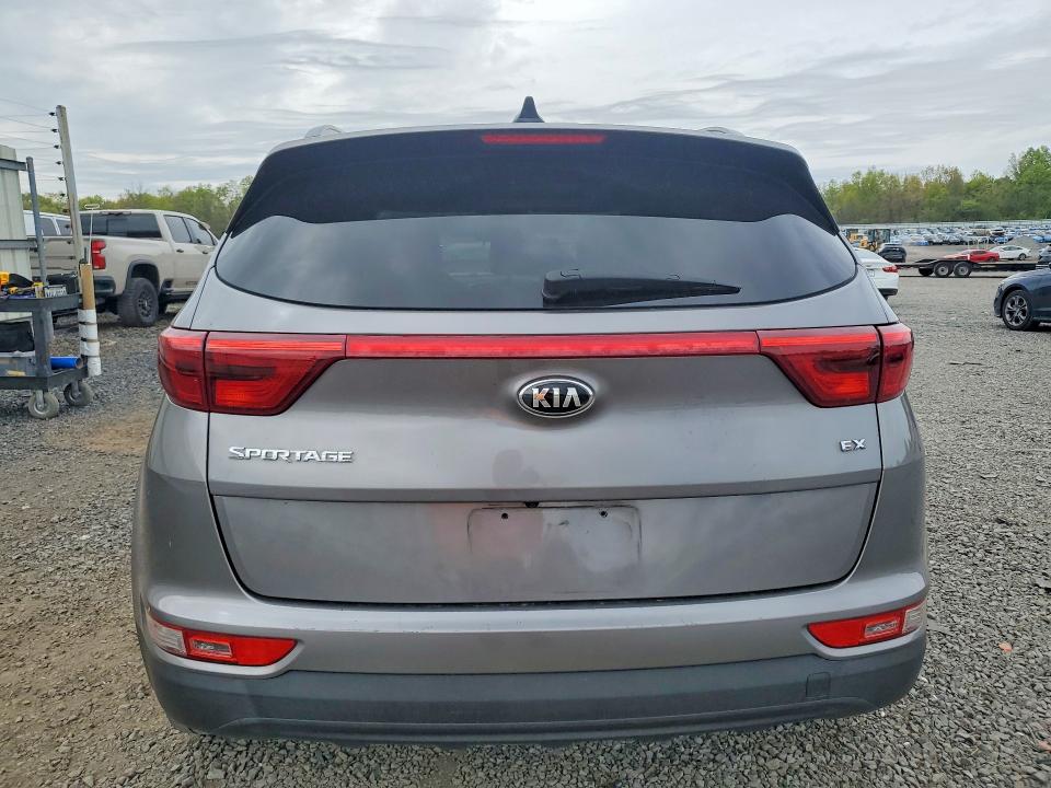 2018 Kia Sportage VIN KNDPNCAC0J7431893 COPART salvage auction — FRONT END, ID - SALVAGE CERTIFICATE OF TITLE, sold $4,300 on 2026-07-31 (photo 6)