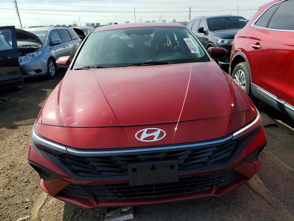 2025 Hyundai Elantra VIN KMHLL4DG5SU992338 COPART salvage auction — REAR END, Il - Salvage Certificate, sold $7,000 on 2026-07-28 (photo 5)