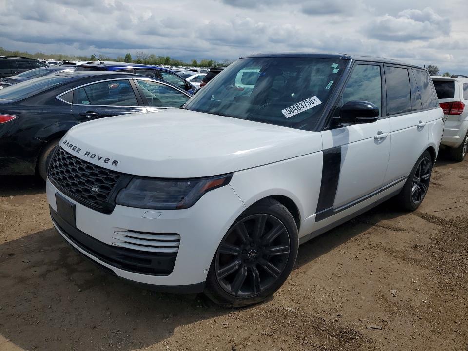 2020 Land rover RANGE ROVER VIN SALGS2RU2LA413460 COPART salvage auction — NORMAL WEAR, Il - Salvage Certificate, sold $13,100 on 2026-07-16 (photo 1)