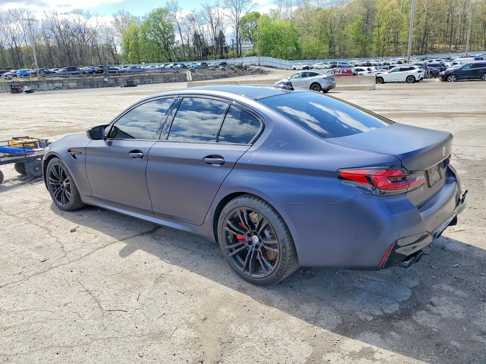 2023 BMW M5 VIN WBS83CH0XPCM82445 COPART salvage auction — REAR END, NY, sold $20,200 on 2026-07-21 (photo 2)