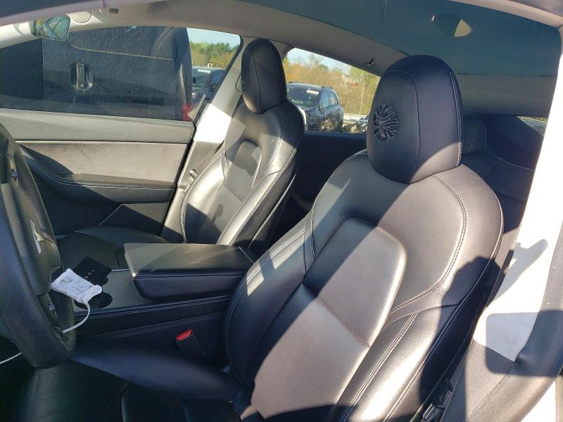 2021 Tesla Model y VIN 5YJYGAEE3MF191025 COPART salvage auction — SIDE, Md - Cert Of Salvage < 75% Damage, sold $250 on 2026-07-27 (photo 7)