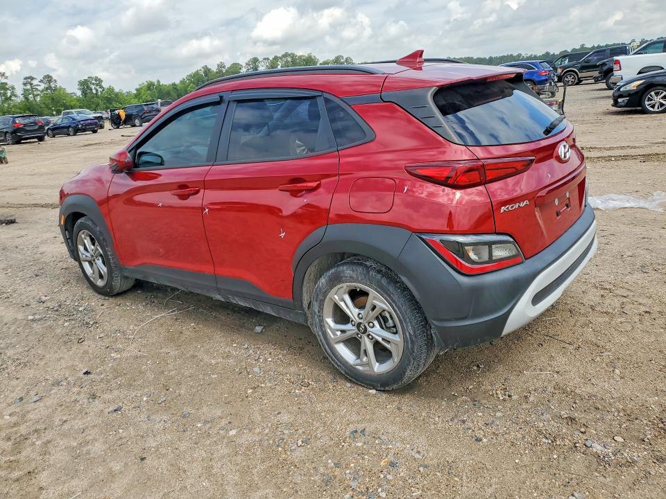 2022 Hyundai Kona VIN KM8K32AB1NU861873 COPART salvage auction — SIDE, TX - CERTIFICATE OF TITLE, sold $200 on 2026-07-28 (photo 2)