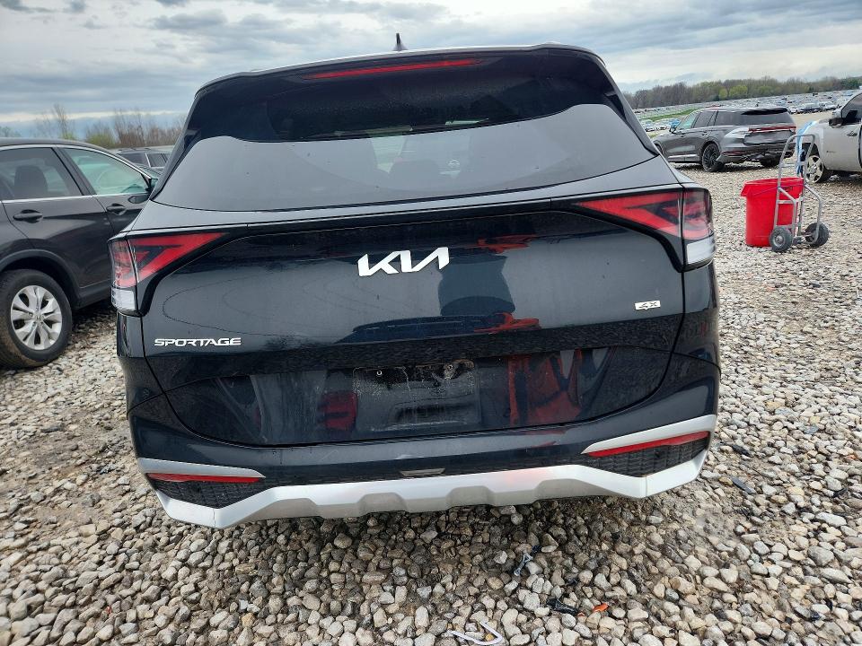 2023 Kia Sportage VIN 5XYK5CAFXPG105678 COPART salvage auction — FRONT END, Mi - Certificate Of Title, sold $10,400 on 2026-07-30 (photo 6)