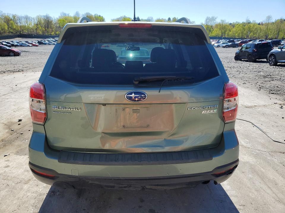 2014 Subaru Forester VIN JF2SJAMC1EH430212 COPART salvage auction — REAR END, Pa - Certificate Of Salvage, sold $1,850 on 2026-07-15 (photo 6)