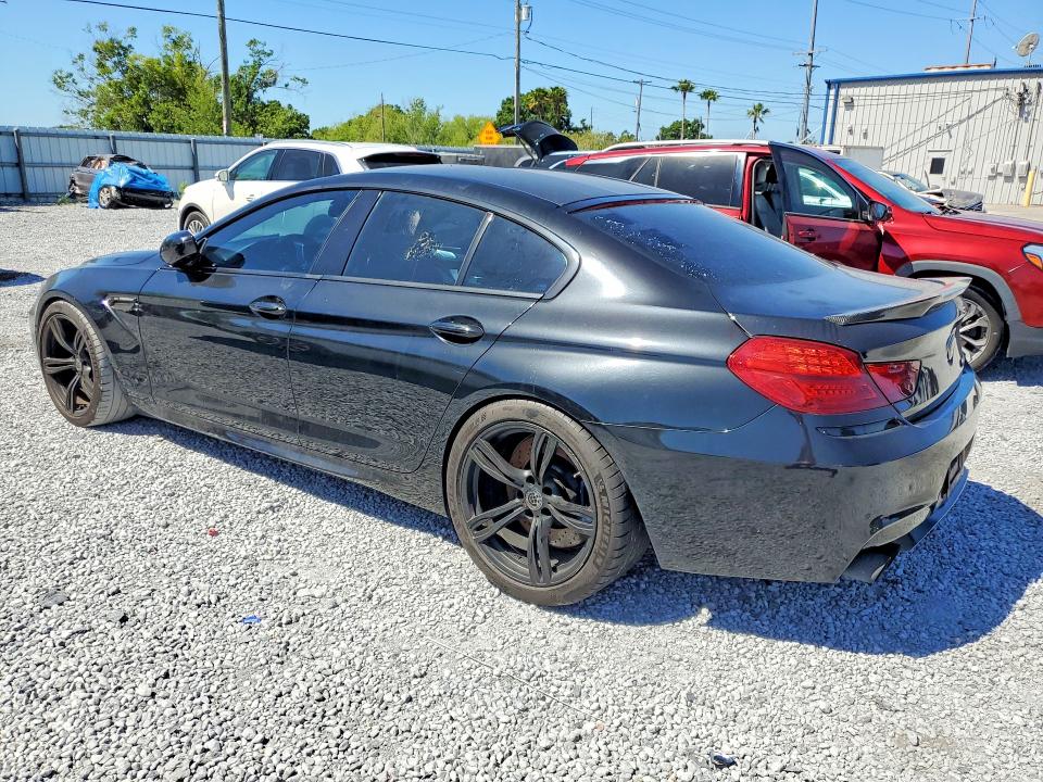 2016 BMW M6 gran coupe VIN WBS6E9C54GG437047 COPART salvage auction — MECHANICAL, Fl - Certificate Of Title (P), sold $13,600 on 2026-07-27 (photo 2)