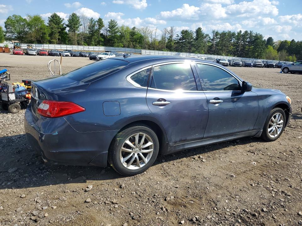2011 Infiniti M37 VIN JN1BY1AR3BM370507 COPART salvage auction — FRONT END, MD - CERT OF SALVAGE > 75% DAMAGE, sold $825 on 2026-07-27 (photo 3)