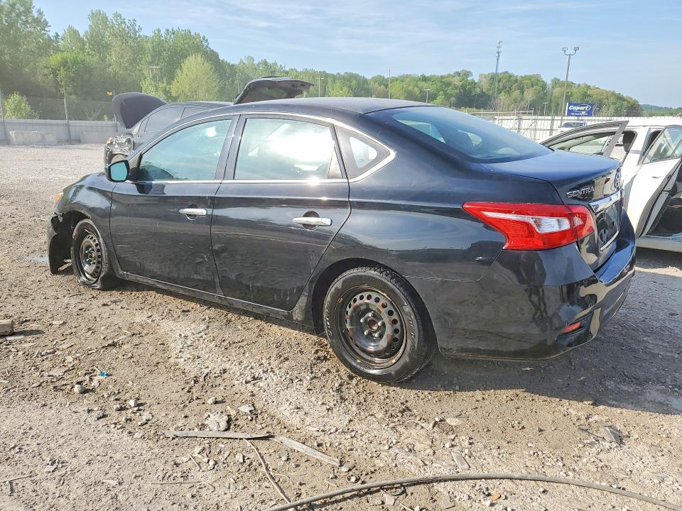 2019 Nissan Sentra VIN 3N1AB7AP4KY353422 COPART salvage auction — FRONT END, KY - BILL OF SALE/PART ONLY/NO TITL, sold $500 on 2026-07-02 (photo 2)