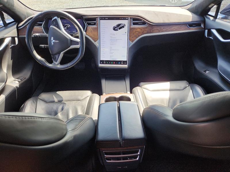 2017 Tesla Model s VIN 5YJSA1E24HF193191 COPART salvage auction — FRONT END, Ca - Salvage Certificate, sold $7,800 on 2026-07-17 (photo 8)