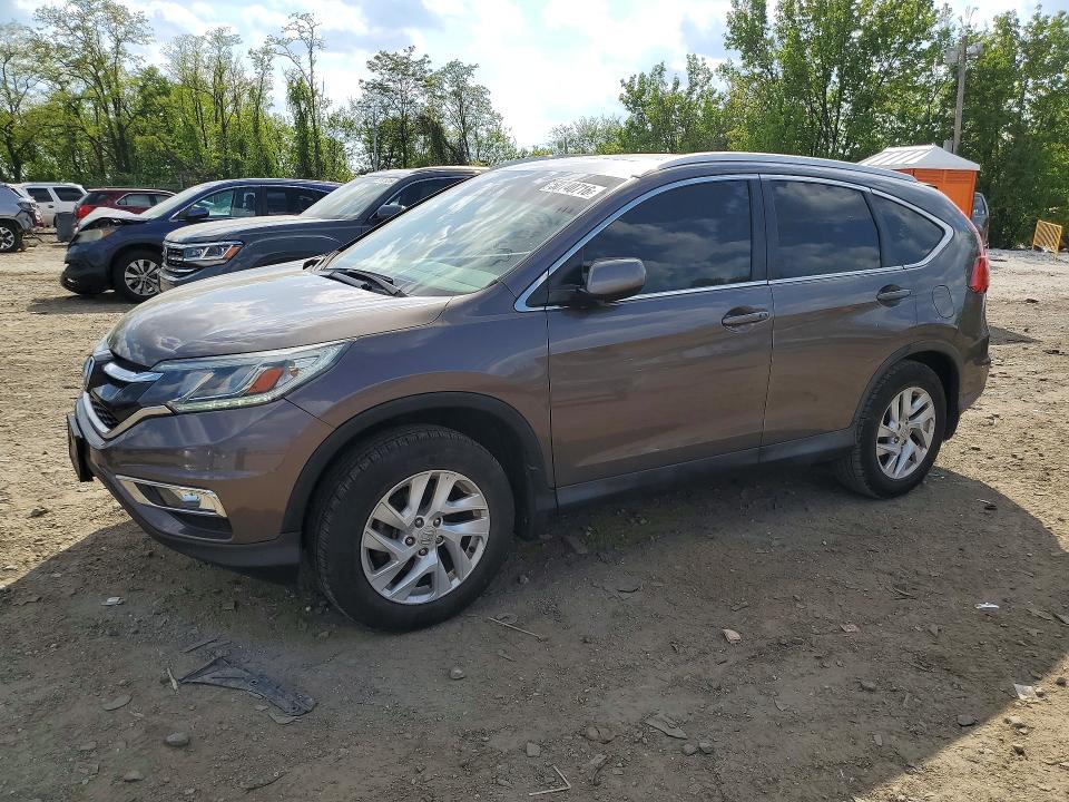2016 Honda Cr-v VIN 2HKRM4H76GH609563 COPART salvage auction — REAR END, MD - CERT OF SALVAGE > 75% DAMAGE, sold $5,200 on 2026-07-02 (photo 1)