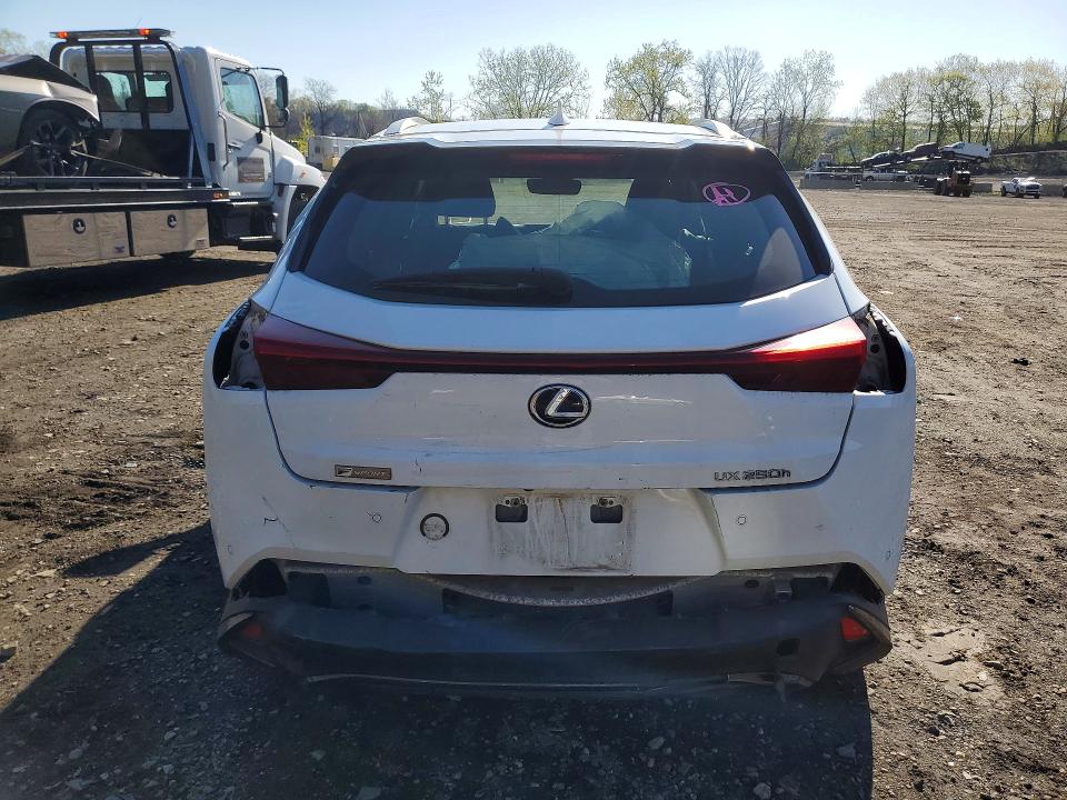 2021 Lexus Ux VIN JTHR9JBH9M2040723 COPART salvage auction — REAR END, Salvage Title, sold $8,000 on 2026-07-30 (photo 6)