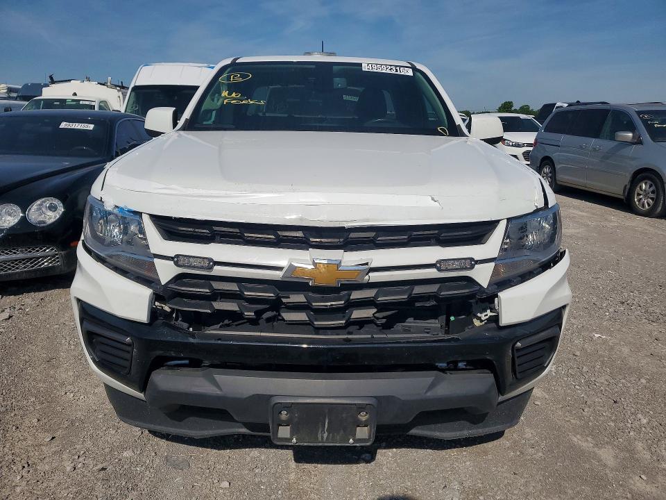 2022 Chevrolet Colorado VIN 1GCHSCEA7N1192521 COPART salvage auction — FRONT END, Tx - Salvage Vehicle Title, sold $3,550 on 2026-07-02 (photo 5)