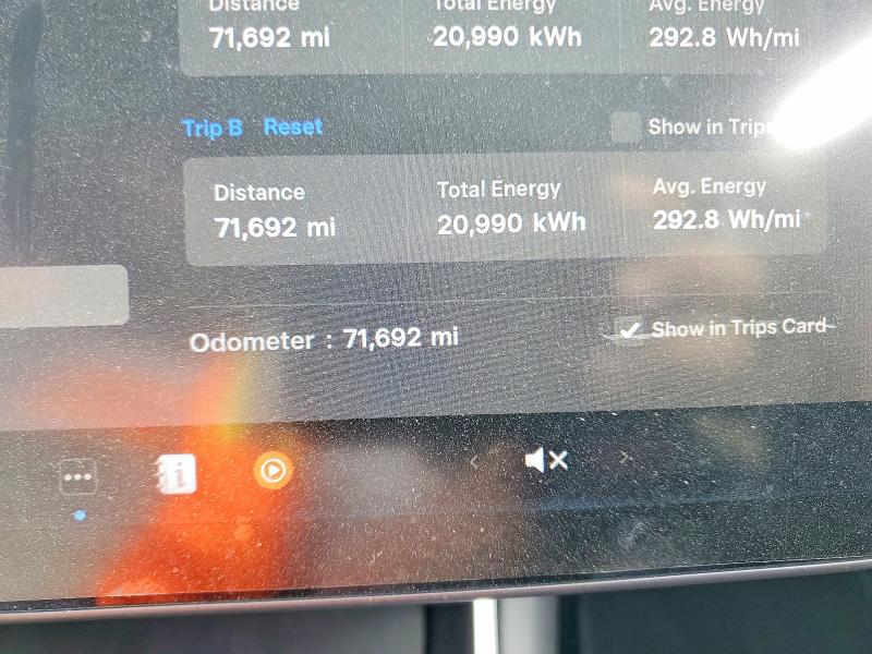 2018 Tesla Model 3 VIN 5YJ3E1EB8JF185416 COPART salvage auction — HAIL, Mn - Cert Of Title-Salvage, sold $1,600 on 2026-07-28 (photo 9)