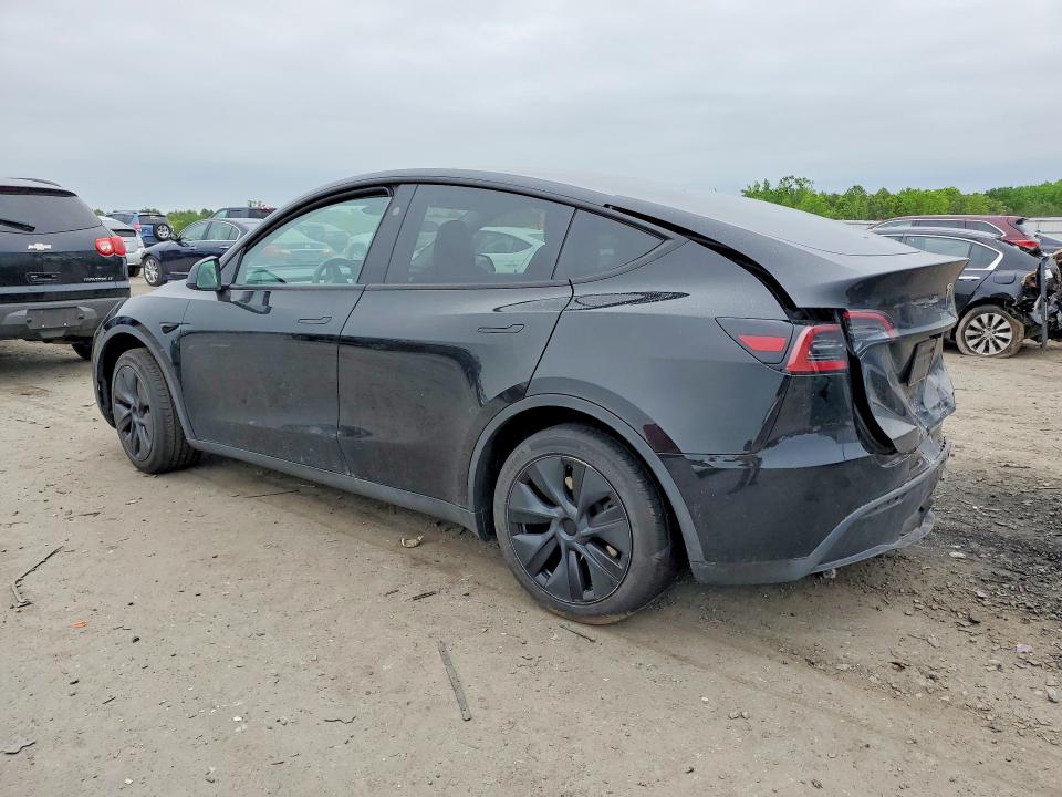 2025 Tesla Model y VIN 7SAYGDED3SF218975 COPART salvage auction — REAR END, Pa - Certificate Of Salvage, sold $13,000 on 2026-07-08 (photo 2)