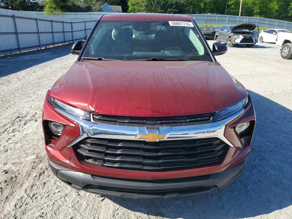 2024 Chevrolet Trailblazer VIN KL79MMSL2RB148661 COPART salvage auction — REAR END, Nc - Salvage Certificate Of Title, sold $175 on 2026-07-29 (photo 5)