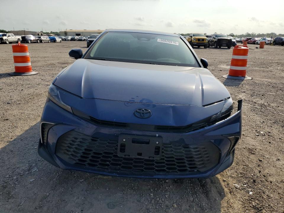 2025 Toyota VIN 4T1DAACK8SU206742 COPART salvage auction — SIDE, TX - SALVAGE VEHICLE TITLE, sold $9,200 on 2026-07-02 (photo 5)