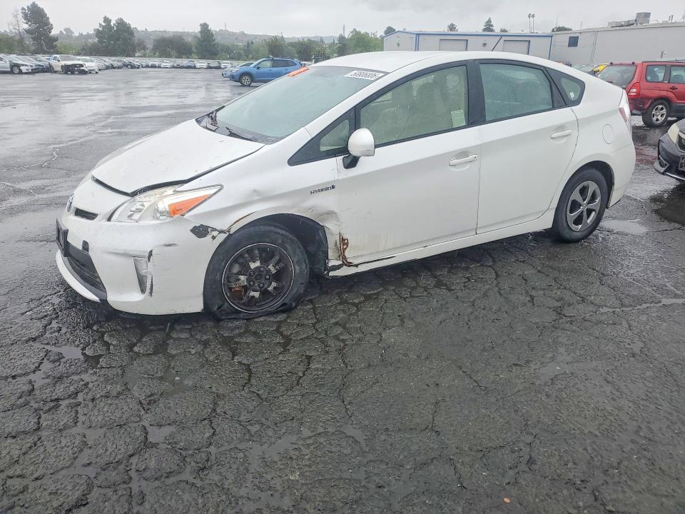 2015 Toyota Prius VIN JTDKN3DU9F1887481 COPART salvage auction — FRONT END, Ca - Salvage Certificate, sold $3,599 on 2026-07-11 (photo 1)