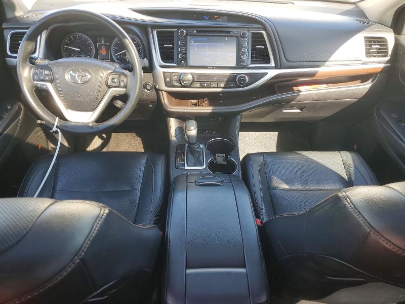 2015 Toyota Highlander VIN 5TDDKRFH1FS189695 COPART salvage auction — REAR END, Or - Salvage Title Certificate, sold $350 on 2026-07-29 (photo 8)