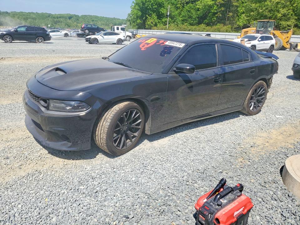 2018 Dodge Charger VIN 2C3CDXGJ9JH233739 COPART salvage auction — SIDE, Nc - Salvage Certificate Of Title, sold $9,000 on 2026-07-02 (photo 1)