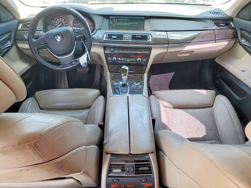 2012 BMW 7er VIN WBAKC6C56CC396803 COPART salvage auction — FRONT END, Ca - Salvage Certificate, sold $150 on 2026-07-20 (photo 8)