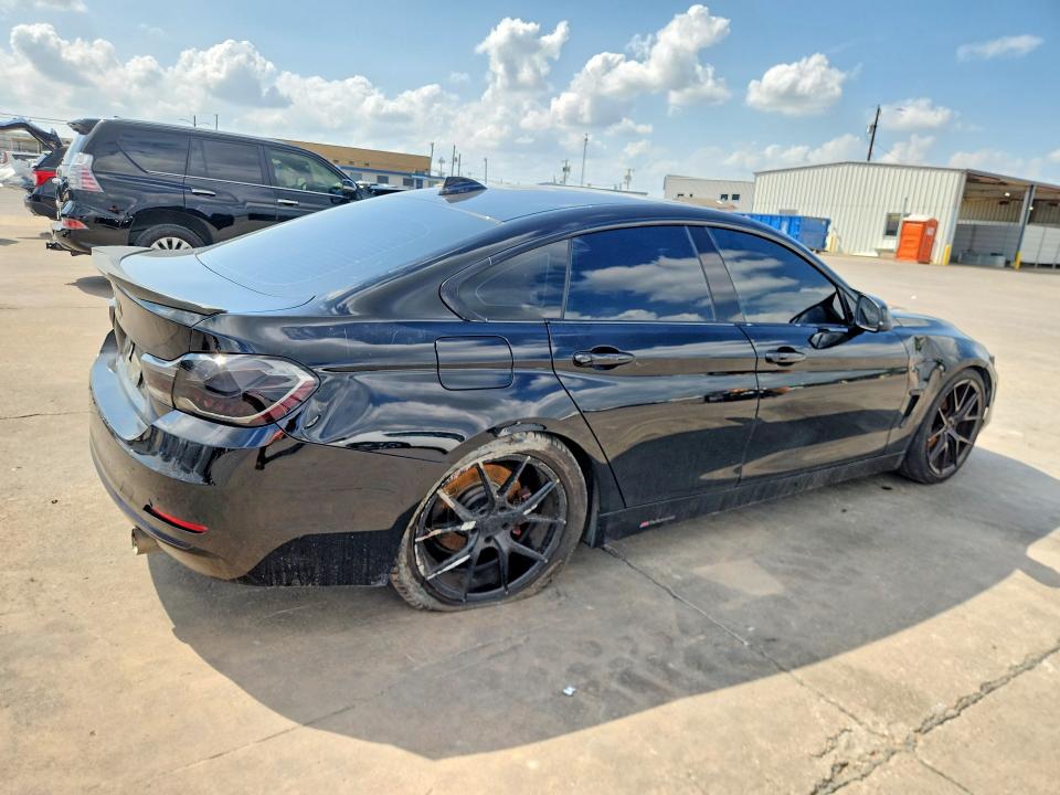 2016 BMW 4er VIN WBA4B1C59GG242437 COPART salvage auction — SIDE, Tx - Salvage Vehicle Title, sold $1,150 on 2026-07-16 (photo 3)