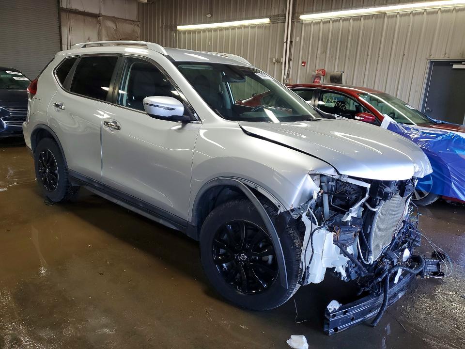 2020 Nissan Rogue VIN KNMAT2MV4LP531646 COPART salvage auction — FRONT END, Il - Salvage Certificate, sold $3,350 on 2026-07-28 (photo 4)