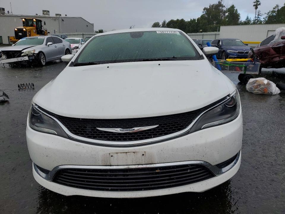 2016 Chrysler 200 VIN 1C3CCCAB9GN170350 COPART salvage auction — REAR END, CA - SALVAGE CERTIFICATE, sold $675 on 2026-07-17 (photo 5)