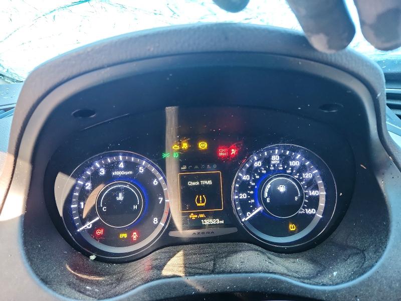 2016 Hyundai Azera VIN KMHFH4JG3GA515743 COPART salvage auction — ALL OVER, Nc - Salvage Certificate Of Title, sold $750 on 2026-07-24 (photo 9)