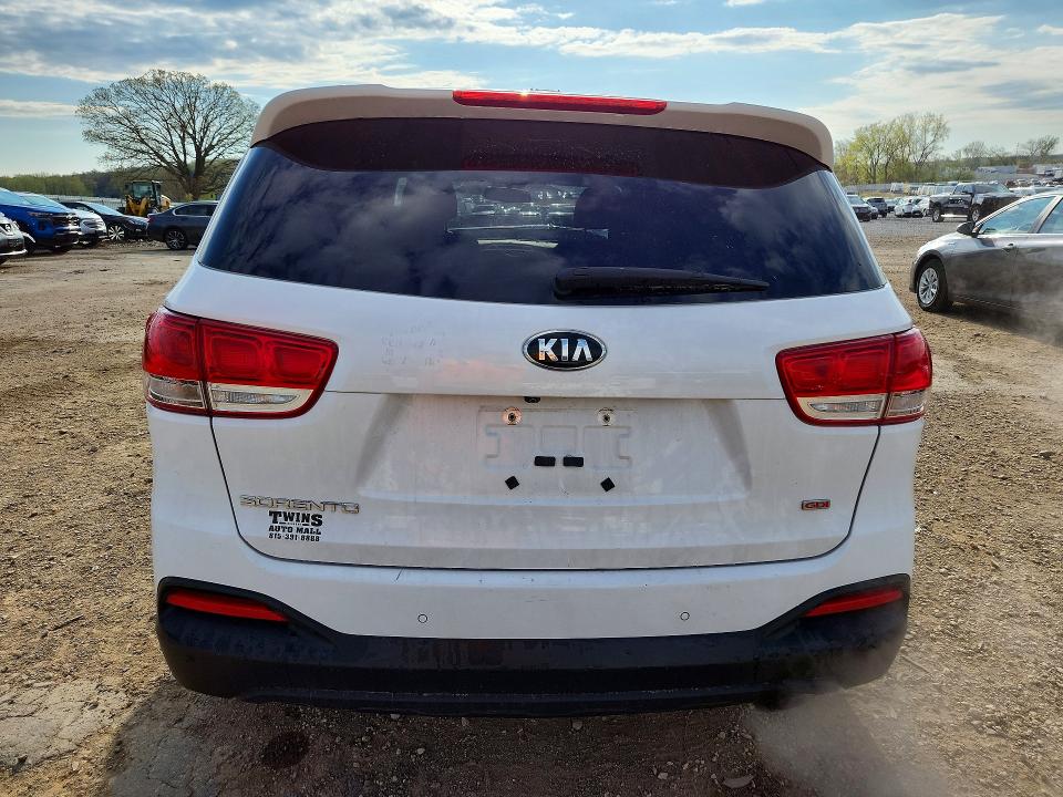 2018 Kia VIN 5XYPG4A39JG420667 COPART salvage auction — FRONT END, Wi - Junked Vehicle Bill Of Sale, sold $1,300 on 2026-07-28 (photo 6)