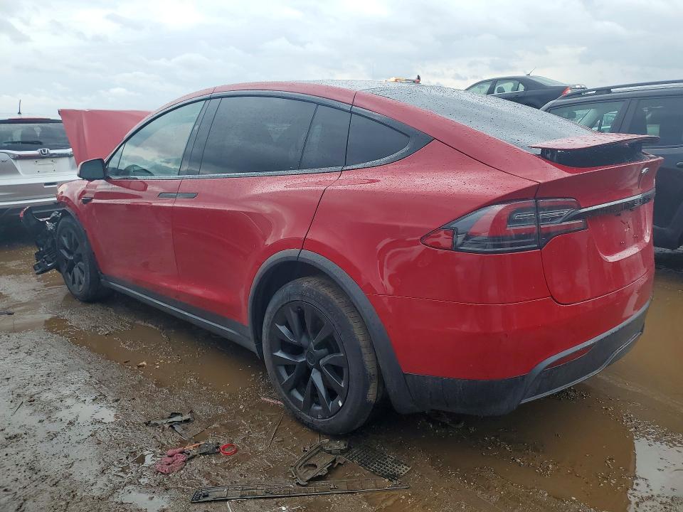 2021 Tesla Model x VIN 5YJXCBE54MF326364 COPART salvage auction — FRONT END, IL, sold $7,600 on 2026-07-28 (photo 2)