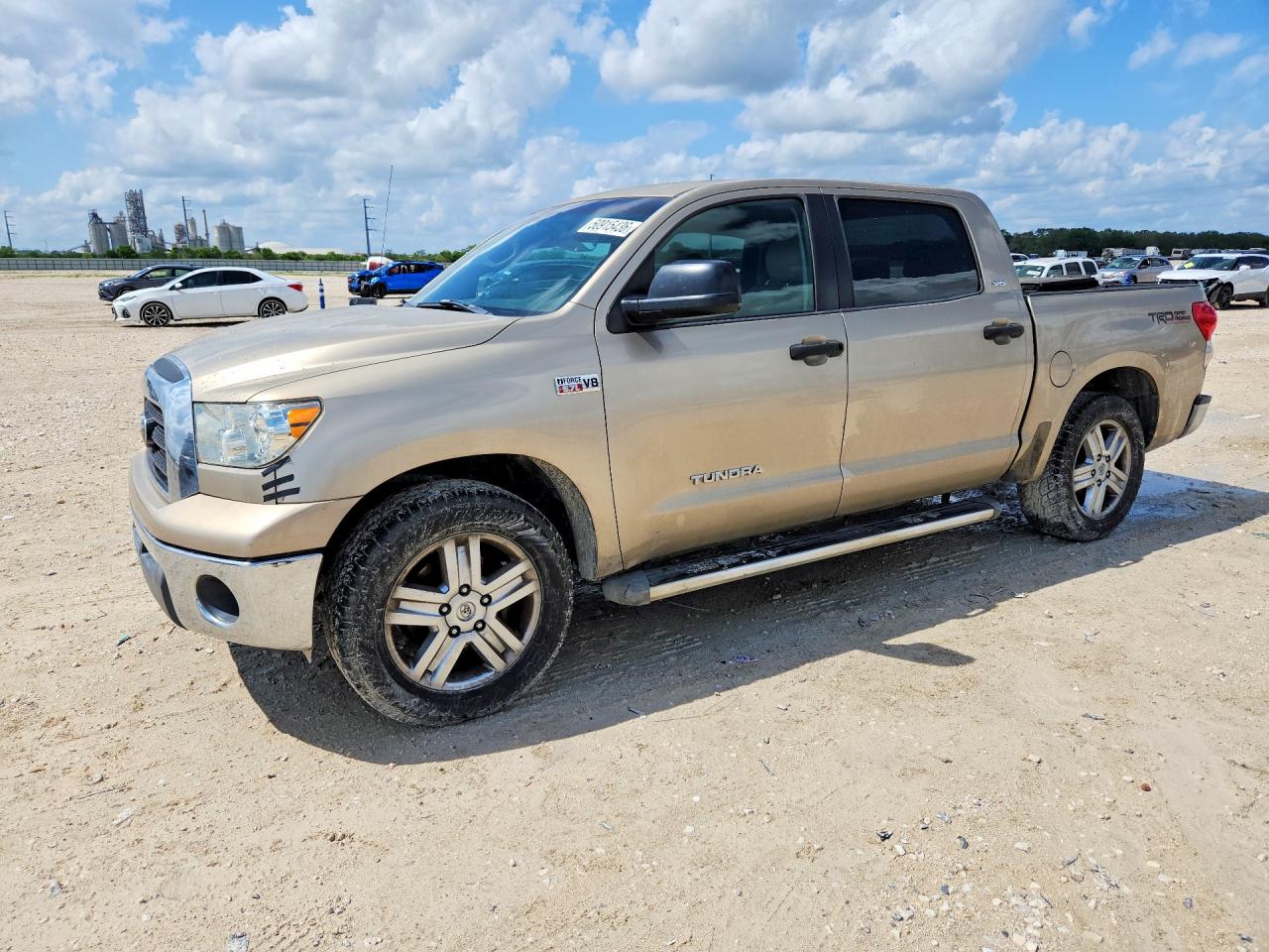 2007 Toyota Tundra VIN 5TBEV541X7S464727 COPART salvage auction — Side, TX - SALVAGE VEHICLE TITLE, sold $4,450 on 2026-06-25 (photo 1)