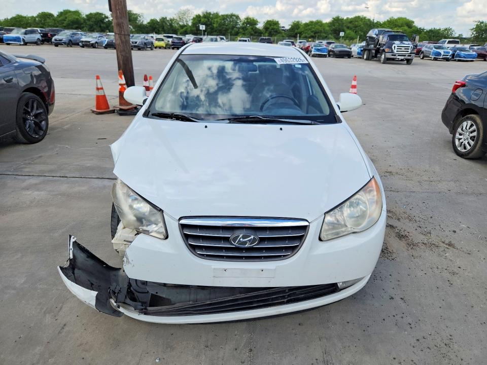 2007 Hyundai Elantra VIN KMHDU46D87U126550 COPART salvage auction — FRONT END, TX - SALVAGE VEHICLE TITLE (P), sold $525 on 2026-07-20 (photo 5)