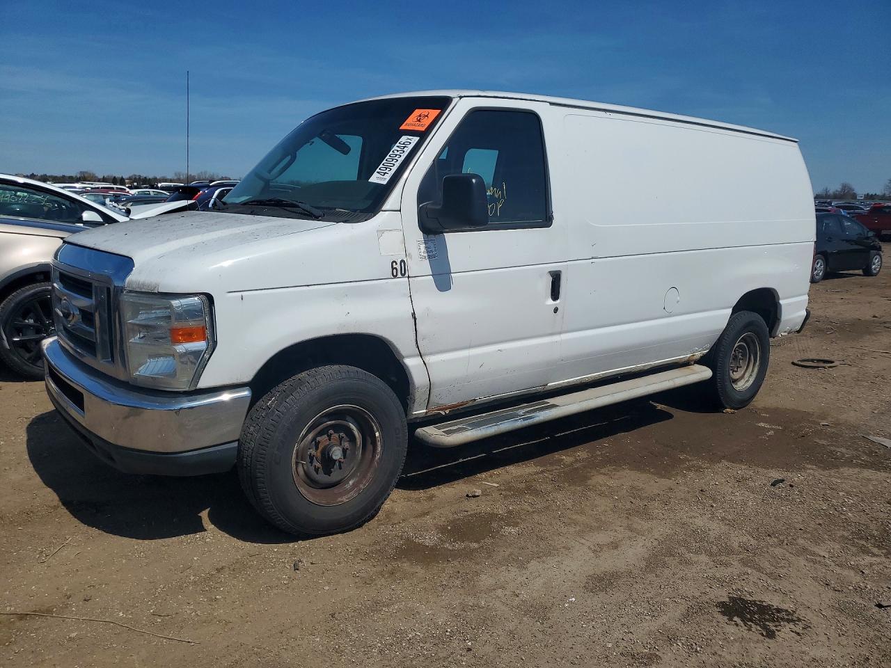 2013 Ford Econoline VIN 1FTNE2EW6DDA46608 COPART salvage auction — Minor Dent/Scratches, IL - CERTIFICATE OF TITLE, sold $625 on 2026-07-08 (photo 1)