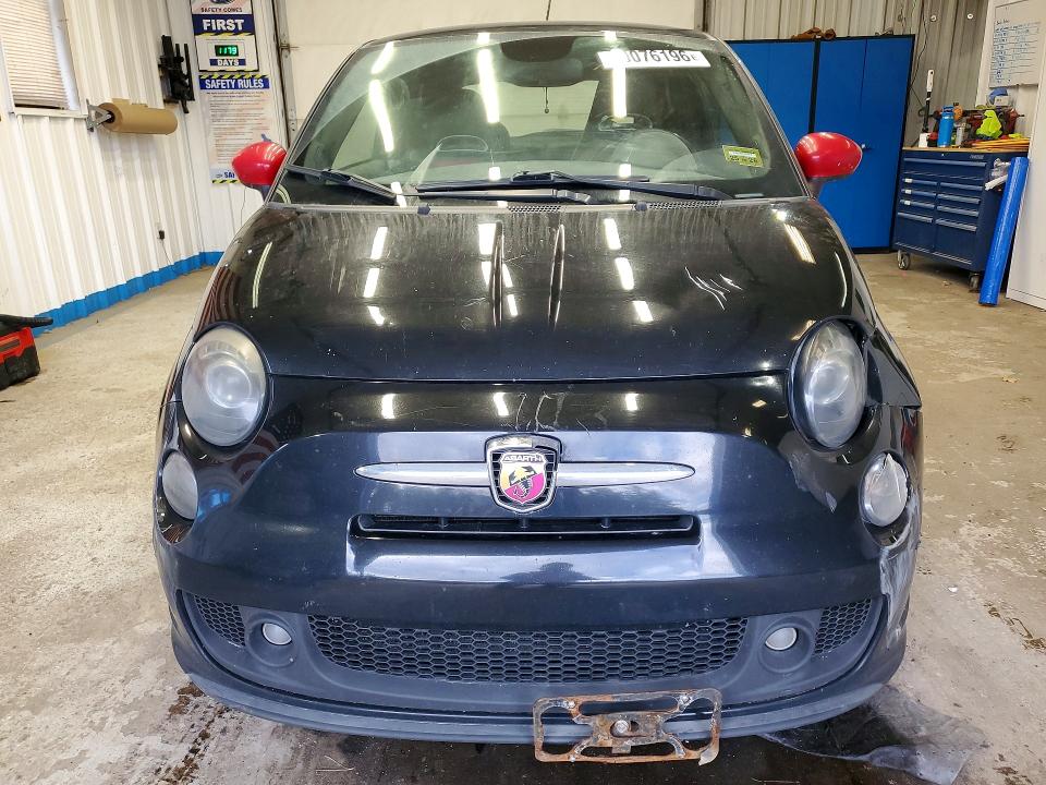2015 Fiat 500 VIN 3C3CFFFH7FT501740 COPART salvage auction — FRONT END, ID - SALVAGE CERTIFICATE OF TITLE, sold $90 on 2026-07-23 (photo 5)