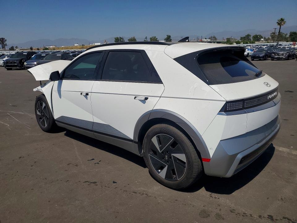 2025 Hyundai Ioniq VIN 7YAKRDDC5SY024852 COPART salvage auction — FRONT END, Ca - Salvage Certificate, sold $9,400 on 2026-07-15 (photo 2)