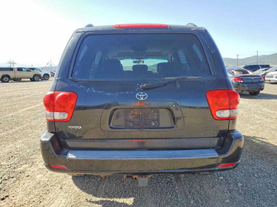 2006 Toyota Sequoia VIN 5TDBT44A46S266198 COPART salvage auction — FRONT END, MT - CERTIFICATE OF TITLE, sold $400 on 2026-07-28 (photo 6)
