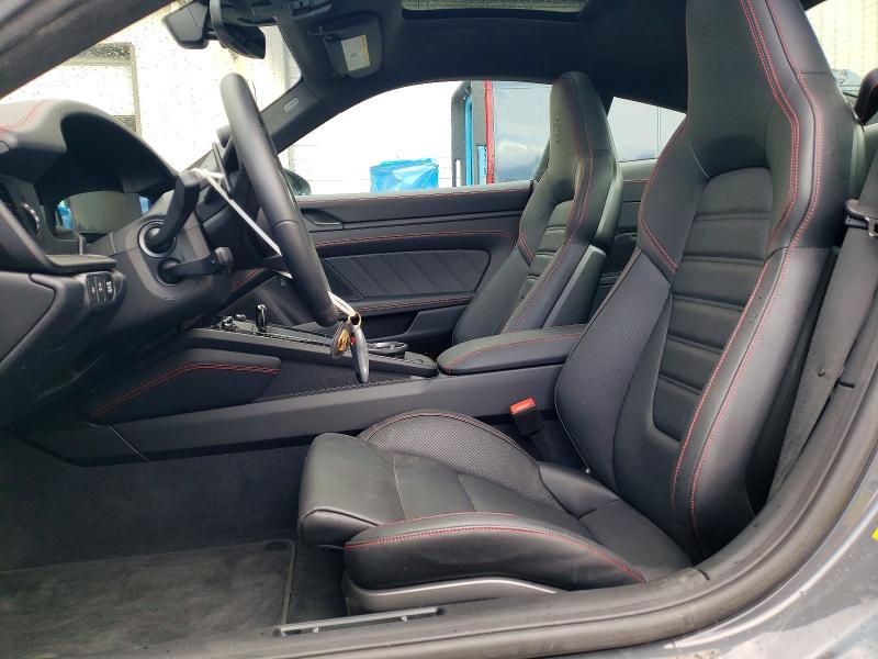2025 Porsche 911 VIN WP0AB2A99SS226102 COPART salvage auction — FRONT END, Or - Salvage Title Certificate, sold $102,000 on 2026-07-23 (photo 7)