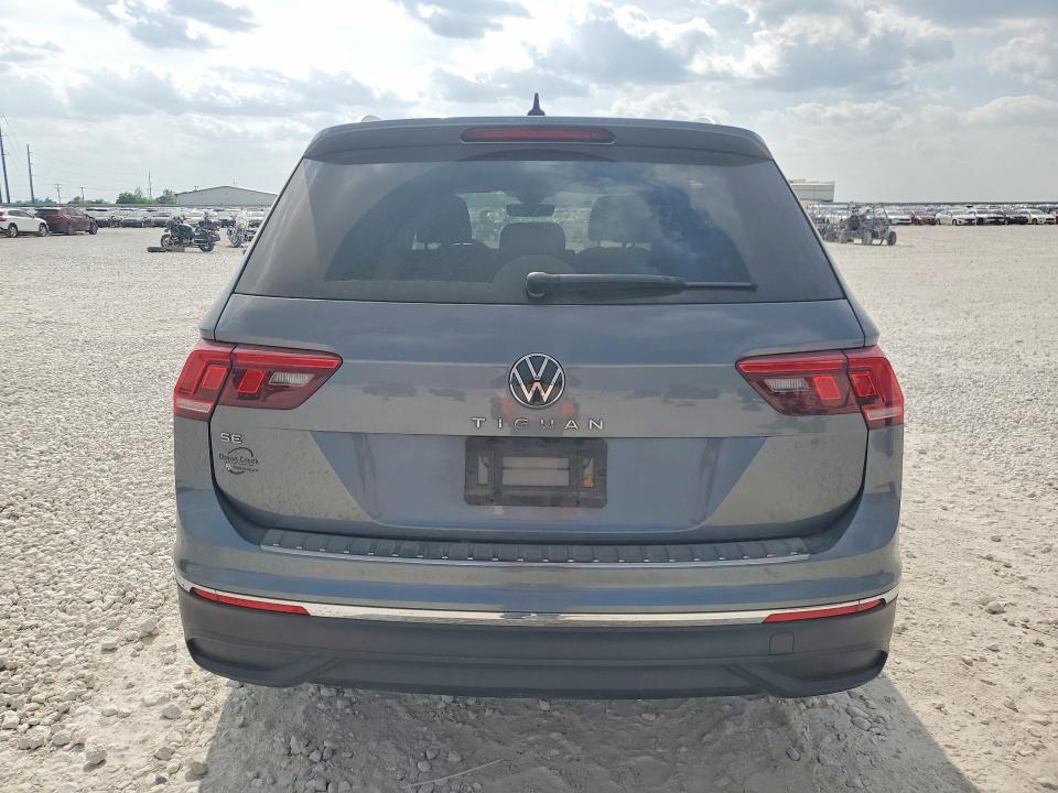 2024 Volkswagen Tiguan VIN 3VVNB7AX0RM106884 COPART salvage auction — SIDE, Tx - Salvage Vehicle Title, sold $9,100 on 2026-07-09 (photo 6)
