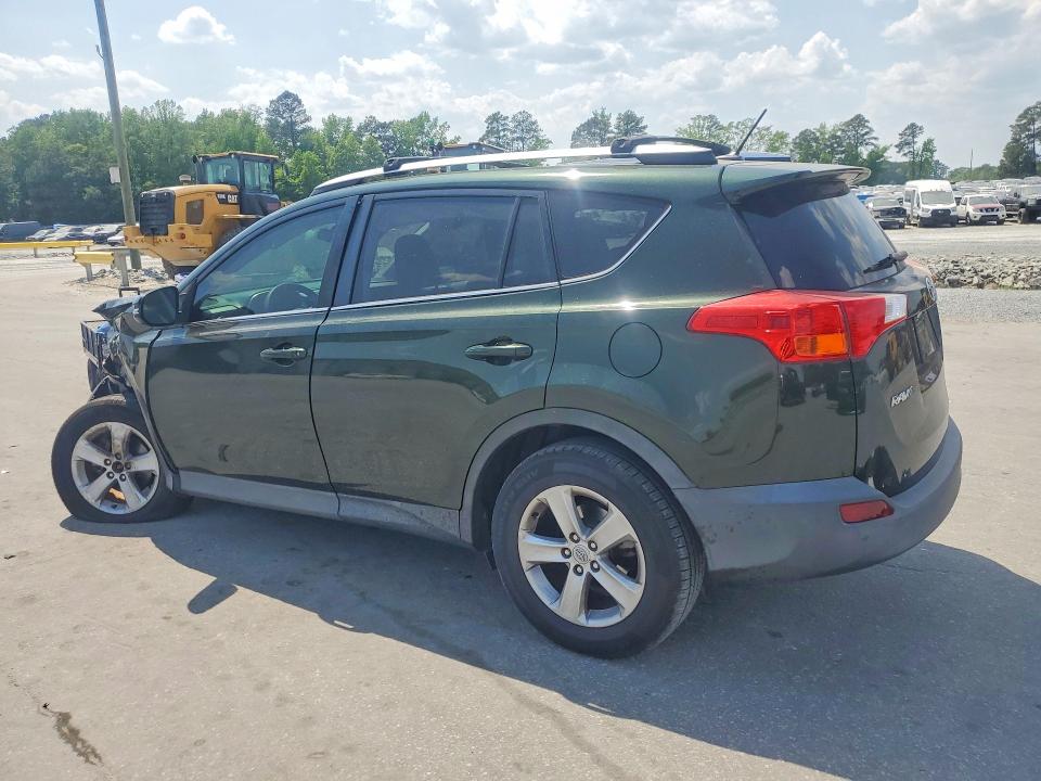 2013 Toyota Rav 4 VIN 2T3RFREV8DW103151 COPART salvage auction — FRONT END, Nc - Salvage Certificate Of Title, sold $2,850 on 2026-07-02 (photo 2)