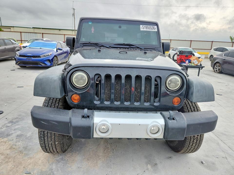 2008 Jeep Wrangler unlimited VIN 1J4GA391X8L616768 COPART salvage auction — HAIL, Tx - Certificate Of Title (P), sold $5,900 on 2026-07-10 (photo 5)